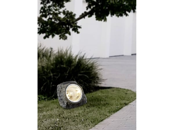 EGLO SOLAR, Utendørs bakkebelysning, Grå, Plast, IP20, III, Grå