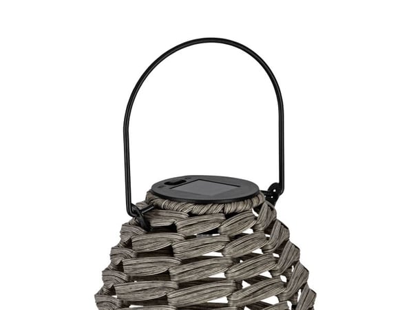 EGLO solcellebordlampe 200MA H205 natur