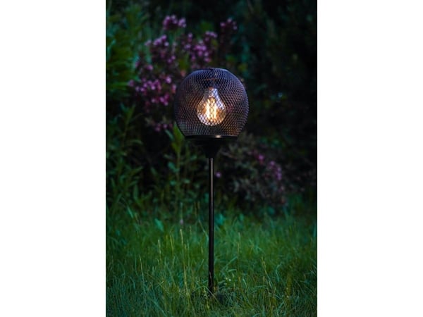 EGLO SOLCELLE golvlampa i svart