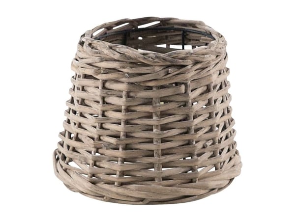 EGLO skjerm Ø205 rattan grå