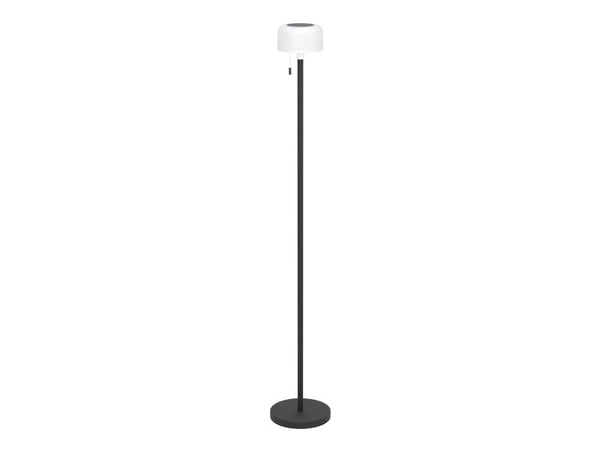 EGLO MONTAPALMA-L solcelle gulvlampe RGBW dimbar hvit/svart