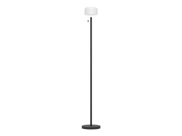EGLO MONTAPALMA-L solcelle gulvlampe RGBW dimbar hvit/svart