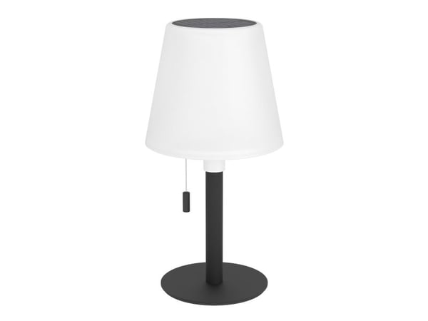 EGLO MONTAPALMA solcellsbordslampa RGBW dimbar vit/svart