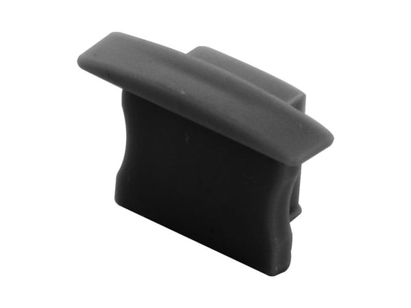 EGLO PROFIL INNEBYGD. H15MM DIFF. OPAL 2M SVART