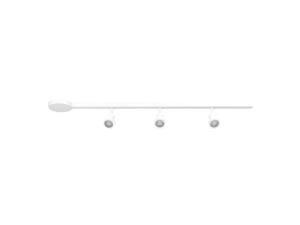 EGLO EASYT spårsats m/3 GU10 spotlights + anslutning, vit