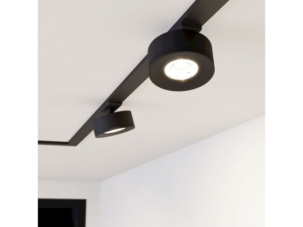 EGLO TPLUS SPOT Ø85 CCT 6,6W 980LM DÆMPB. SORT