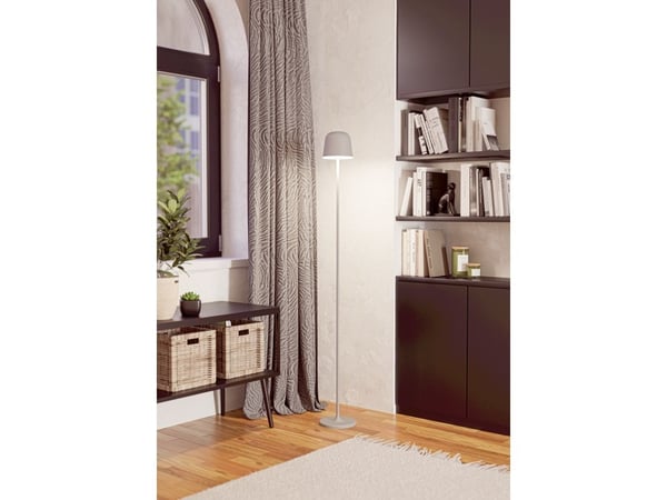 EGLO MANNERA-L FLOOR USB-C OPL. TOUCH 2400/3000/4000K IP54 GRÅ