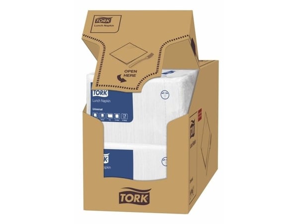 Tork 509300, Valkoinen, Yksivärinen, 162 mm, 162 mm, 855 g, 16,3 cm