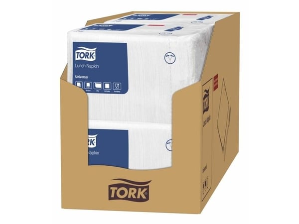 Tork 509300, Valkoinen, Yksivärinen, 162 mm, 162 mm, 855 g, 16,3 cm