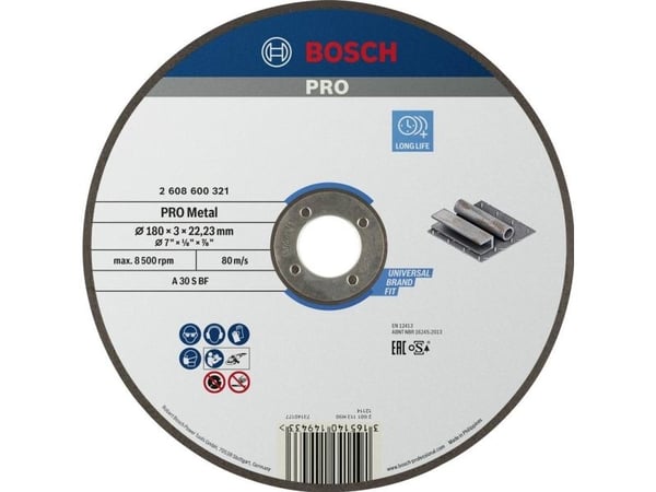 Bosch Expert for Metal - Skjæreplate - for metall - 180 mm