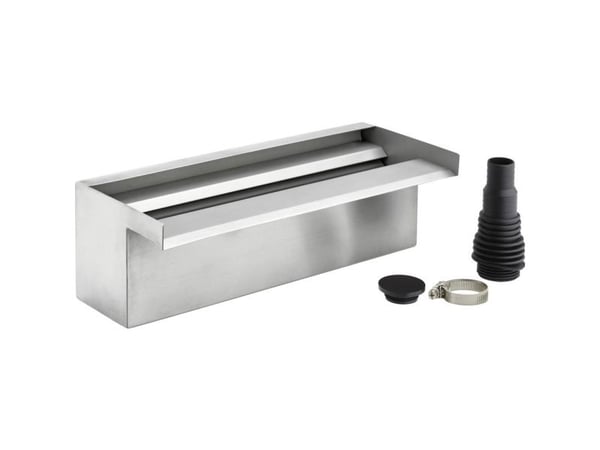 Oase 50704 Waterfall 30 fossefall i rustfritt stål (L x B x H) 140 x 300 x 100 mm 1 stk