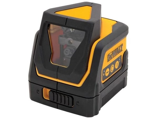 DeWALT 3DW0811-XJ, 30 m, 360°, Linjelaser, Svart, Gul, 1/4,5/8", Batteri
