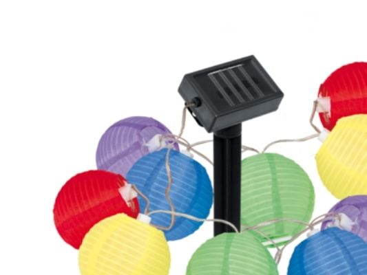 EGLO 47339, Flerfarget, Plast, Inngang, Hage, Terrasse, 10 ampuller, LED, 0,75 W