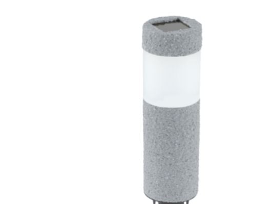 EGLO 47203, Grå, Plast, Hage, Terrasse, 1 ampuller, LED, 0,024 W