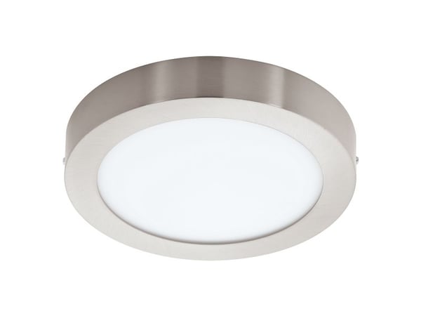 EGLO Fueva 1, Ikke-utskiftbare pærer, 4000 K, 2080 lm, IP20, Nickel, Hvit