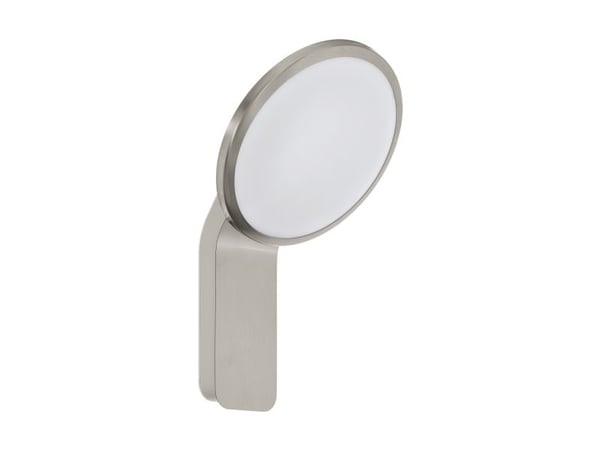 EGLO 98127, Overflatebehandlet, 1 ampuller, E27, 3000 K, IP44, Sølv, Rustfritt stål