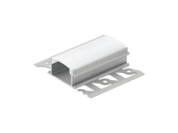 EGLO Recessed Profile 4, Profil, Tak/Vegg, Hvit, Aluminium, Plast, 62 mm, 2000 mm