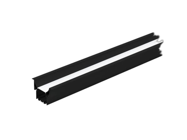 EGLO Recessed Profile 3, Profil, Tak/Vegg, Sort, Hvit, Aluminium, Plast, 65 mm, 2000 mm