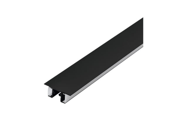 EGLO Surface Profile 4, Profil, Tak/Vegg, Sort, Aluminium, Plast, 18 mm, 2000 mm