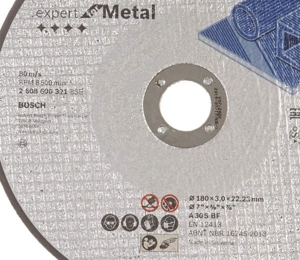 Bosch Expert for Metal - Skjæreplate - for metall - 180 mm
