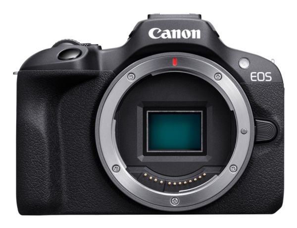 Canon EOS R100 - Digitalkamera - speilløst - 24.1 MP - APS-C - 4K / 29.97 fps - kun hus - Wi-Fi, Bluetooth