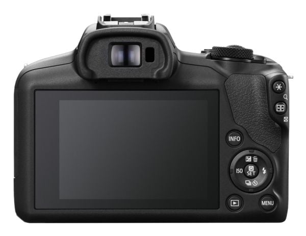Canon EOS R100 - Digitalkamera - speilløst - 24.1 MP - APS-C - 4K / 29.97 fps - kun hus - Wi-Fi, Bluetooth