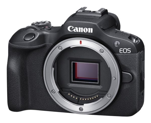 Canon EOS R100 - Digitalkamera - speilløst - 24.1 MP - APS-C - 4K / 29.97 fps - kun hus - Wi-Fi, Bluetooth