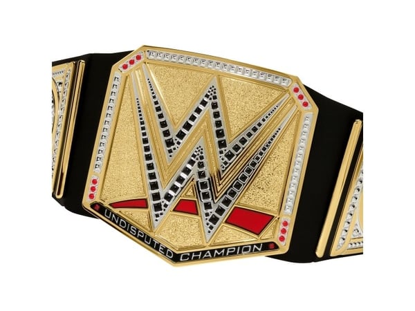 WWE Undisputed Universal Championship Role Play Title, 6 år, Svart, Gull, Plast