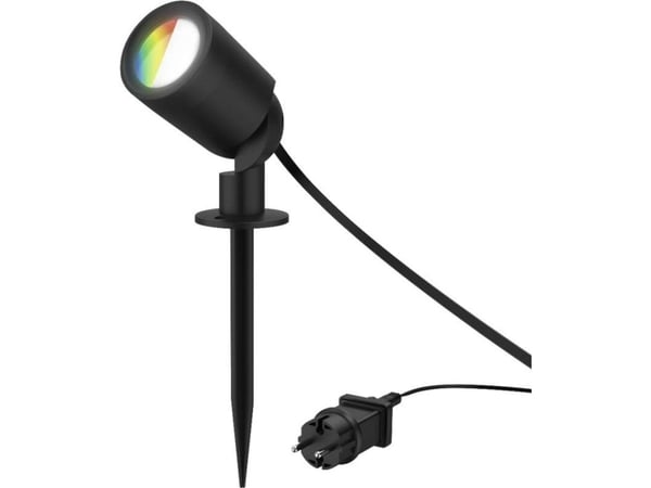 Hama 00176679, Spotbelysning, Svart, IP65, 1 ampuller, 7 W, 25000 timer