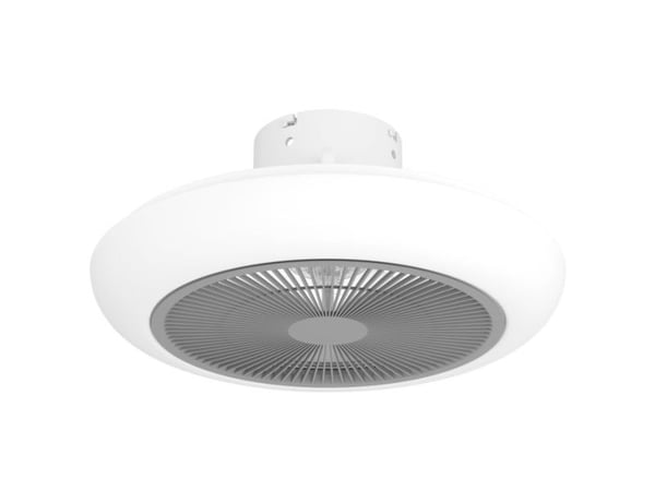 EGLO SAYULITA with fan, LED, 3300 lm, Grå, Hvit