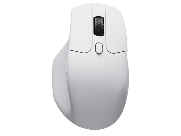 Keychron M6, Oikeakätinen, Optinen, RF Wireless + Bluetooth + USB Type-C, 30000 DPI, Valkoinen
