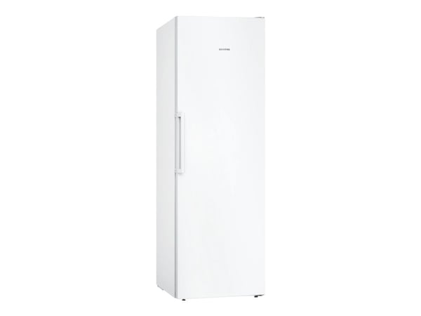 Siemens iQ300 GS36NVWEV - Fryser - stående - bredde: 60 cm - dybde: 65 cm - høyde: 186 cm - 242 liter - Klasse E - hvit