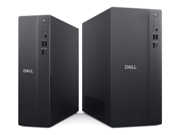 Dell Tower ECT1250 - AI PC - tower Core i5 i5-14400 / inntil 4.7 GHz - RAM 8 GB - SSD 512 GB - NVMe, QLC, Class 25 - UHD Graphics 730 - Gigabit Eth...