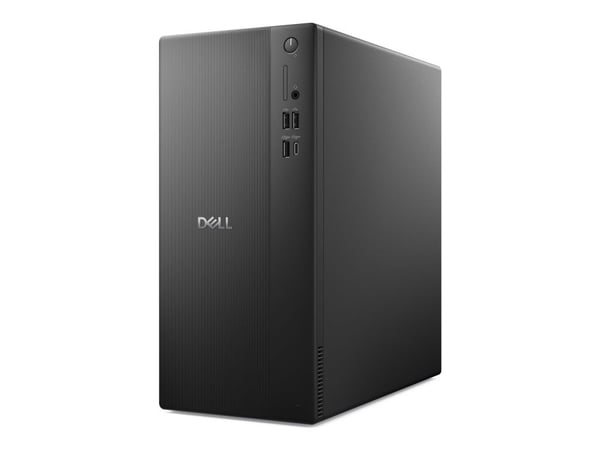Dell Tower ECT1250 - AI PC - tower Core i5 i5-14400 / inntil 4.7 GHz - RAM 8 GB - SSD 512 GB - NVMe, QLC, Class 25 - UHD Graphics 730 - Gigabit Eth...
