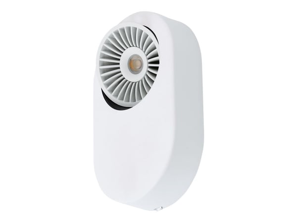 Eglo MONTALE - Lyskaster - LED - 5.4 W (ekvivalent 42 W) - klasse A+ - varmt hvitt lys - 3000 K - svart, hvit