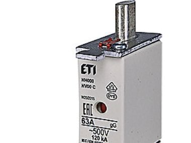 Patronsikring Nh00 Din00 63A - - (3 stk.)
