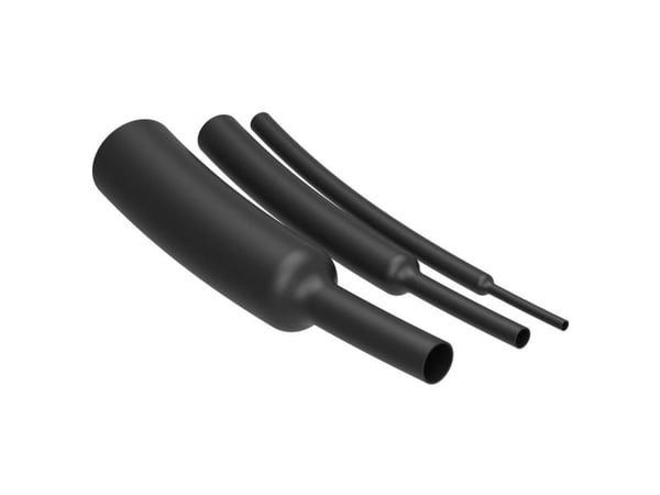 TE Connectivity krympslang svart 25,4 mm / 12,7 mm krympningshastighet 2:1 60 m