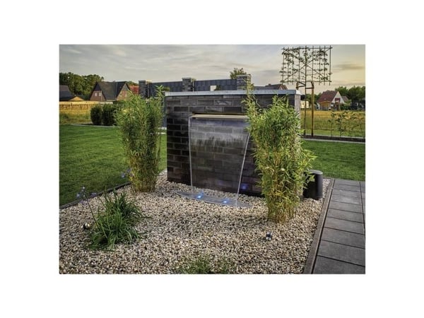 Oase 70773 Waterfall XL 90 vattenfall i rostfritt stål (L x B x H) 200 x 900 x 100 mm 1 st