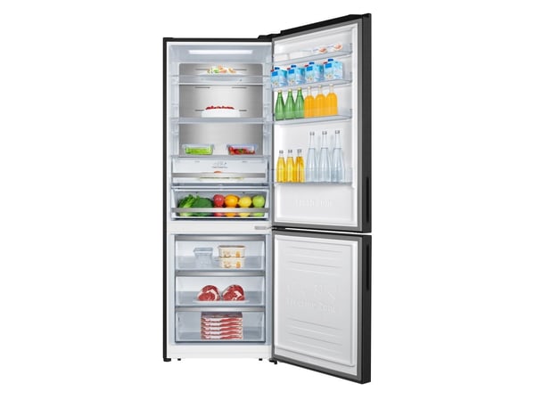 Hisense RB645N4BFE, 495 l, Ikke-frost (kjøleskap), SN-T, 10 kg/24t, E, Sort
