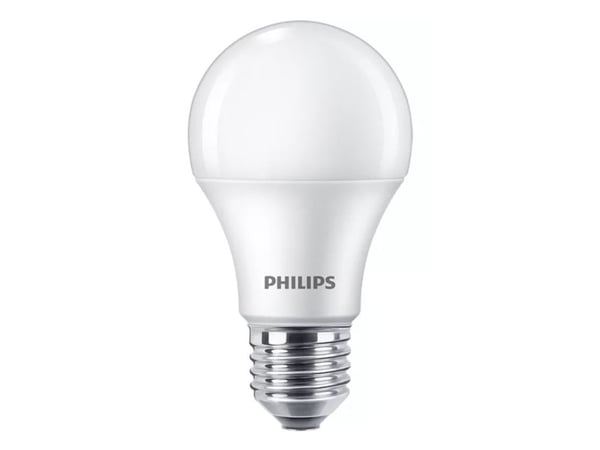 Philips CorePro - LED-lyspære - form: A60 - mattslipt finish - E27 - 10 W (ekvivalent 75 W) - klasse F - varmt hvitt lys - 2700 K