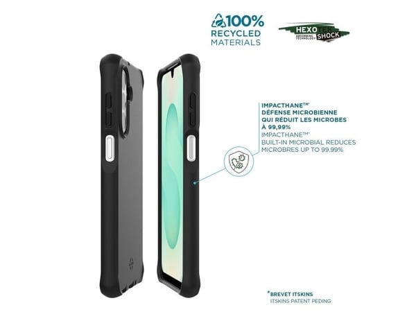 Mobilis 066100, Suojus, Samsung, Galaxy A17 4G - A17 5G, 17 cm (6.7"), musta