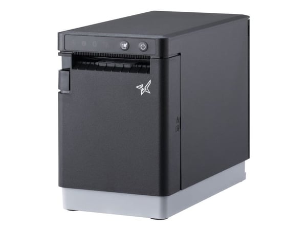 Star Micronics mC-Label2, Direkte Termisk, 300 x 300 DPI, 180 mm/sek, Ledning & Trådløs, Svart
