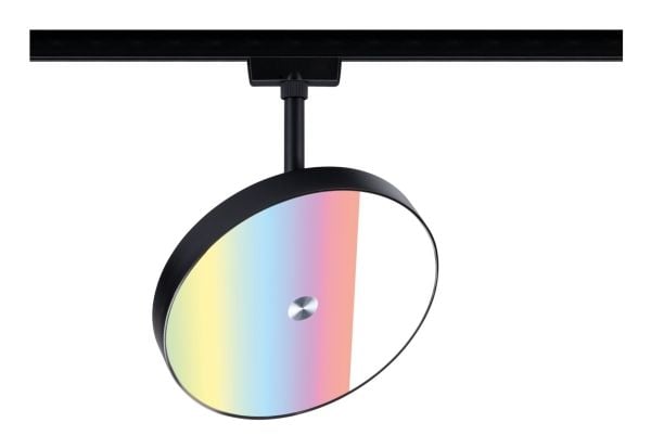 Paulmann Hildor RGBW, Spotlight på skinne, 1 ampuller, LED, 8,5 W, 6500 K, Svart