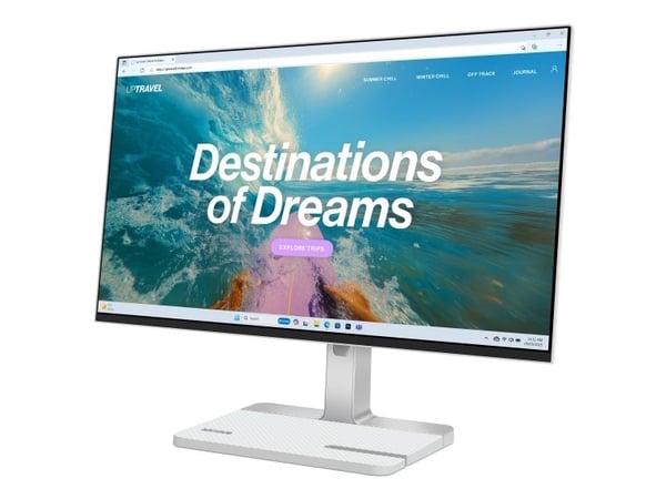 Lenovo L24D-4C, 60,5 cm (23.8"), 1920 x 1080 piksler, Full HD, LCD, 6 ms, Grå