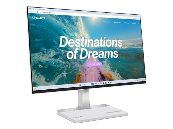 Lenovo L24D-4C, 60,5 cm (23.8"), 1920 x 1080 piksler, Full HD, LCD, 6 ms, Grå