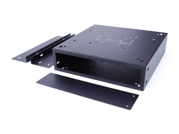 Multibrackets 7228, Rack shelf, Svart, Metall, 250 mm, 65 mm, 250 mm