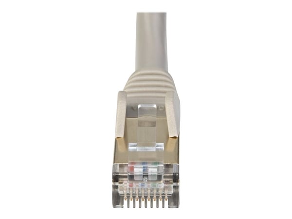 StarTech.com 7m CAT6A Ethernet-kaapeli, 10 Gigabit Shielded Snagless RJ45 100W PoE Patch Cord, CAT 6A 10GbE STP Network Cable w/Strain Relief, harm...