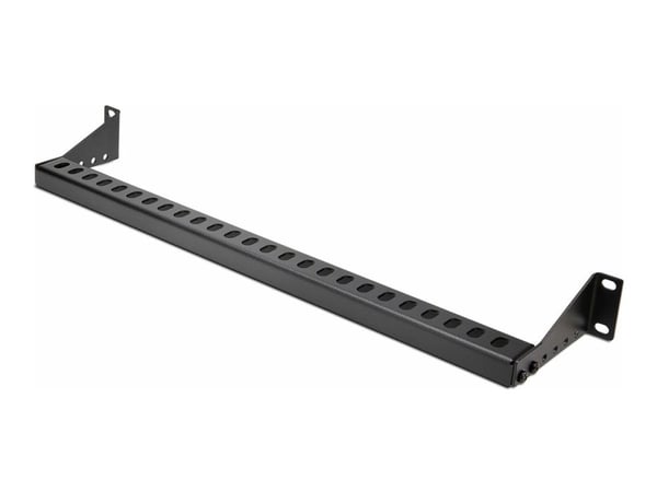 Startech 1U Rack Mountable Cable Lacing Bar w/Adjustable Depth, Cable Support Guide For Organized 19" Racks/Cabinets, Horizontal Cable Guide For Pa...