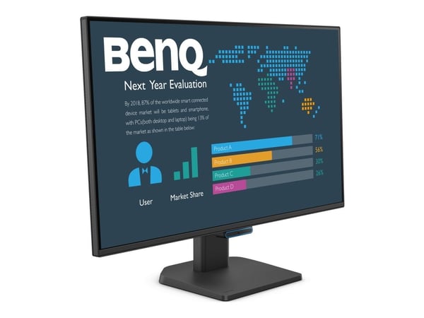 BenQ BL2790C - LED-skärm - 27" - 1920 x 1080 Full HD (1080p) @ 144 Hz - IPS - 300 cd/m² - 1500:1 - 5 ms - HDMI, DisplayPort, USB-C - högtalare