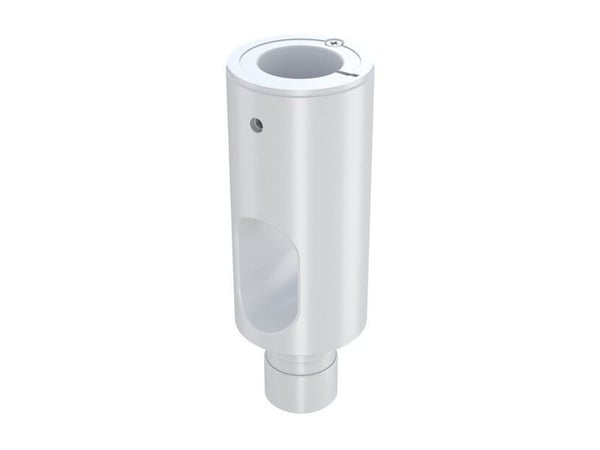 Multibrackets M - Monteringskomponent (rörförlängning) - aluminium/plast - vit - arm, monterbar